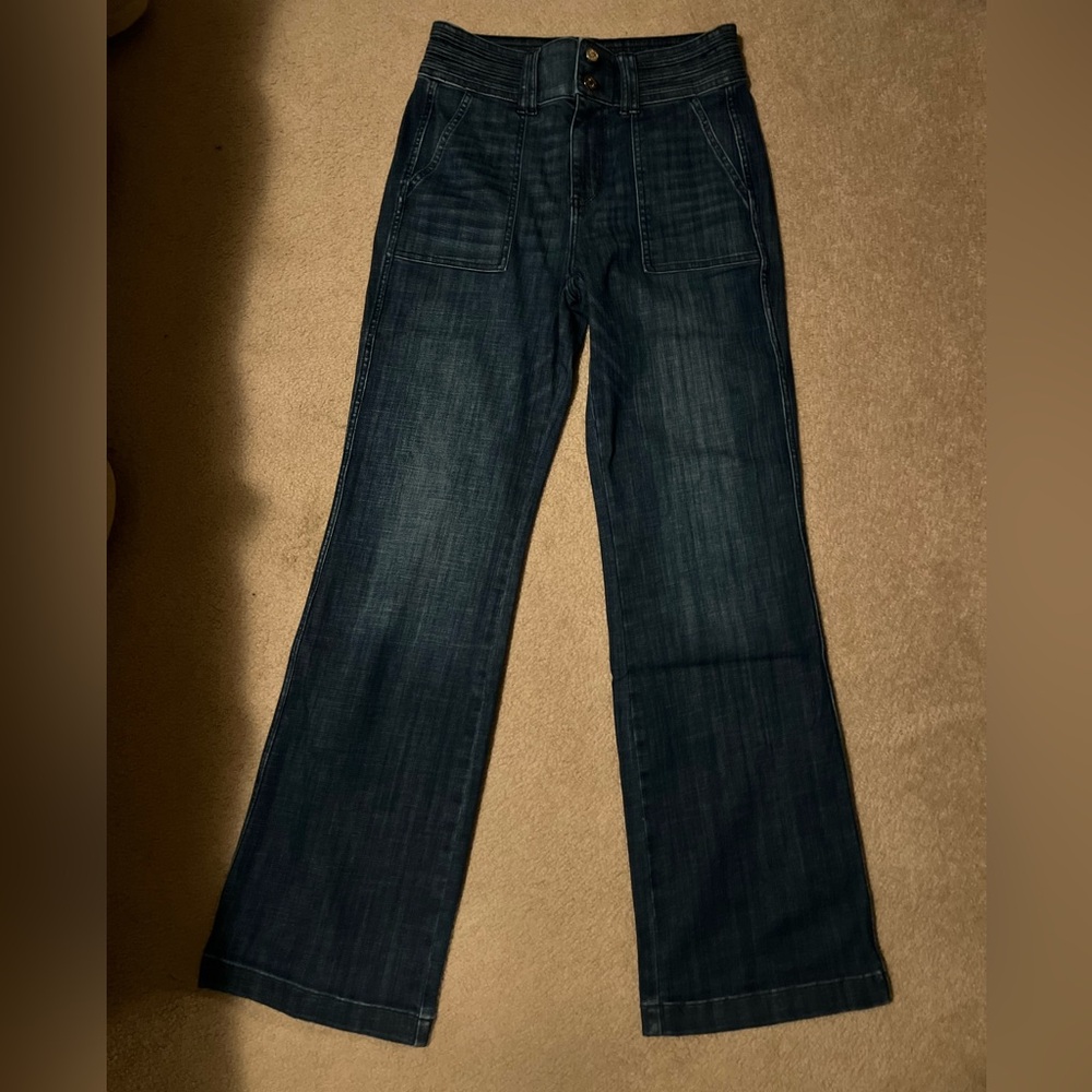 White House Black Market Deep Blue Trousers